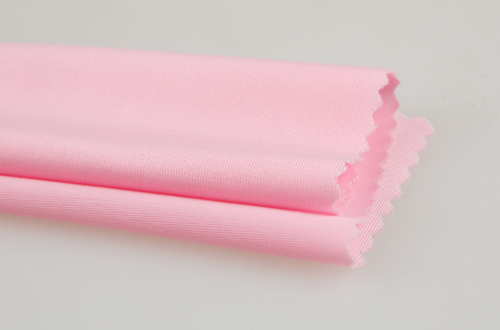 Semi-gloss polyester polyester/spandex plain cloth 8421